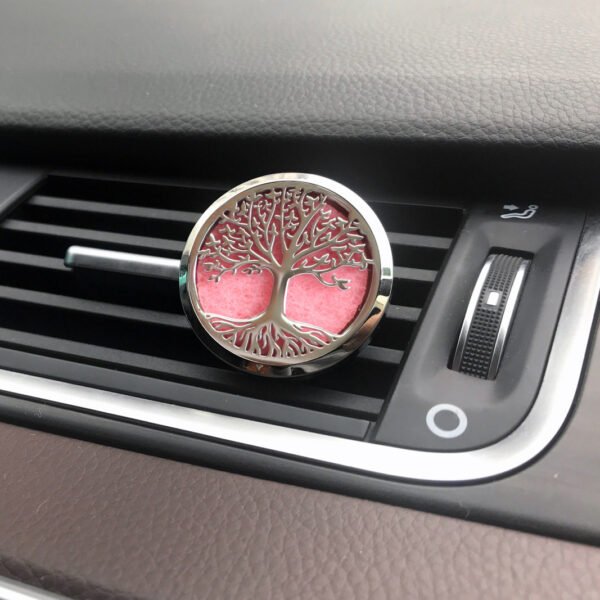 Auto Diffuser Kit Pewter Yoga Chakra - 30mm - Afbeelding 2